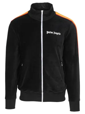 Palm Angels Rainbow Stripe Chenille Track Jacket