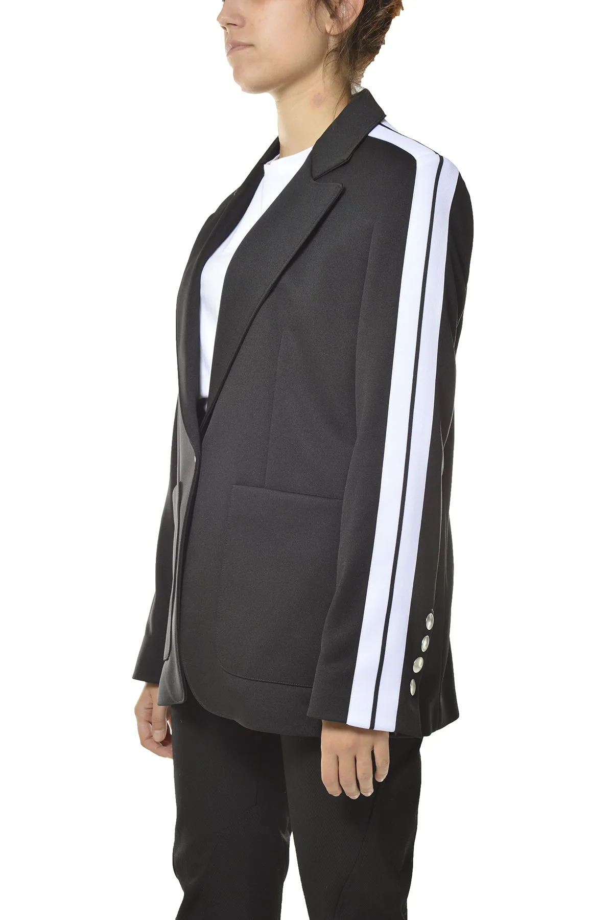 Palm Angels Stripe Detail Tailored Blazer