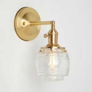 Peabody (Clear) | Stem Sconce