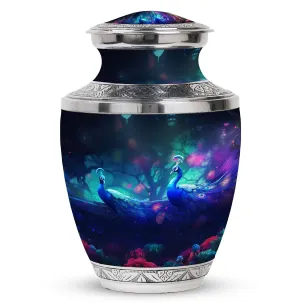 Peacock Cremation Urn: Distinguished Ashes Keeper Of Ashes
