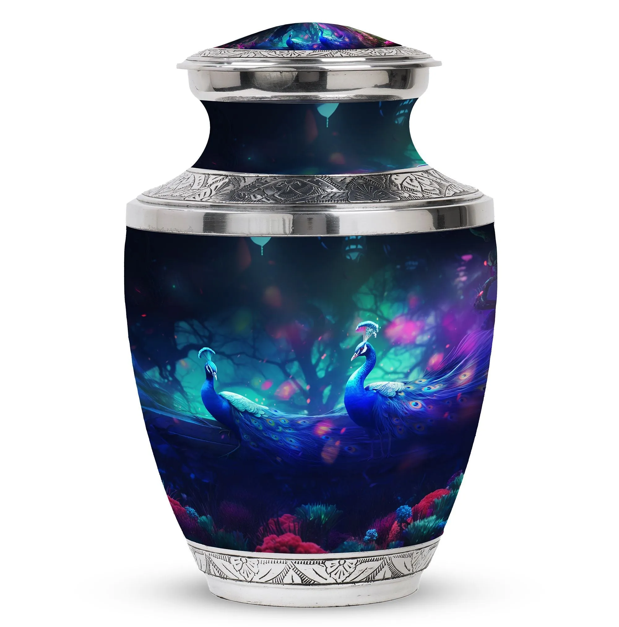 Peacock Cremation Urn: Distinguished Ashes Keeper Of Ashes
