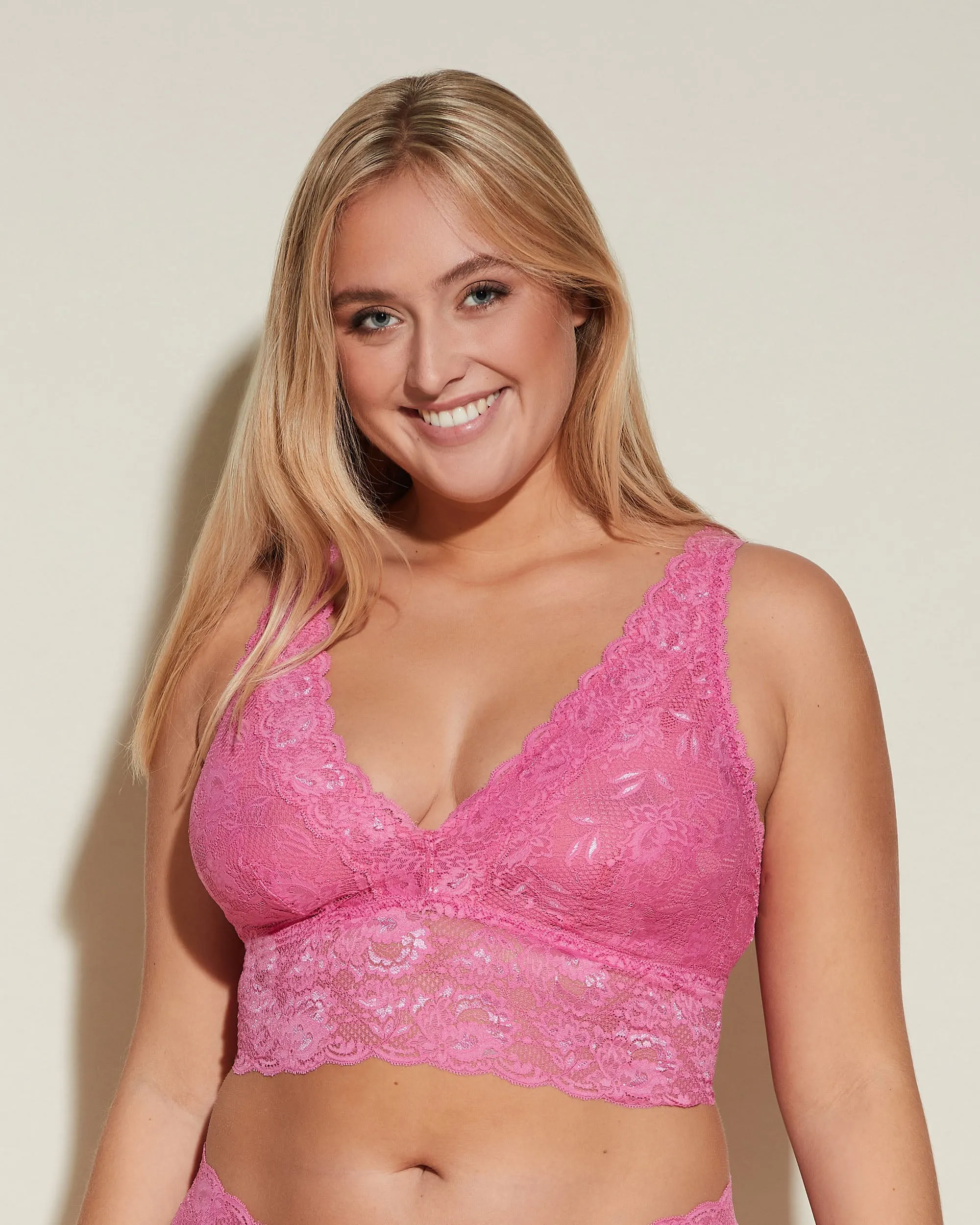 Plungie Longline Bralette In Erweiterten Plus Sizes