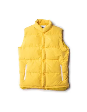 PUFFER VEST - YELLOW