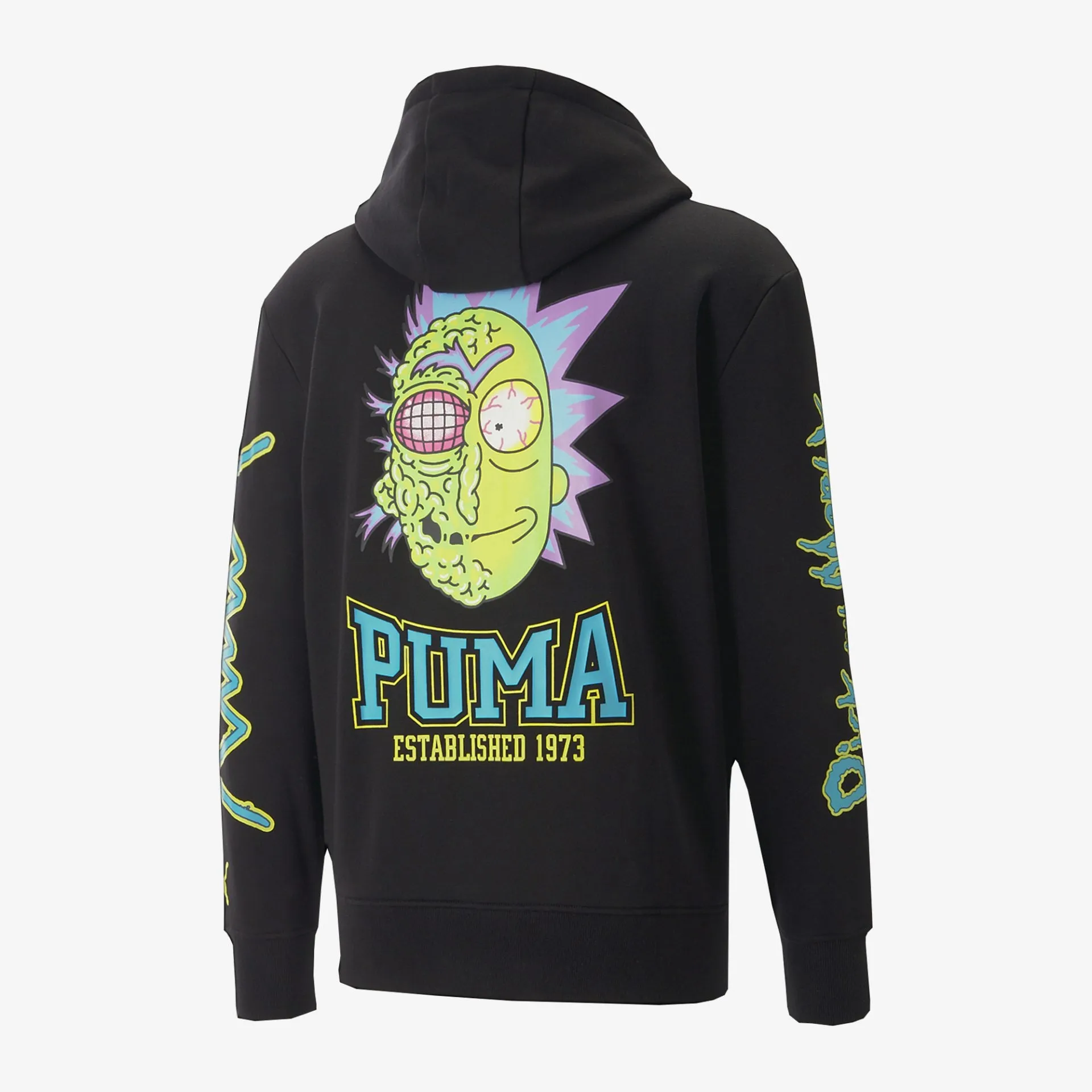 Puma | RICK AND MORTY PULLOVER  { BLACK