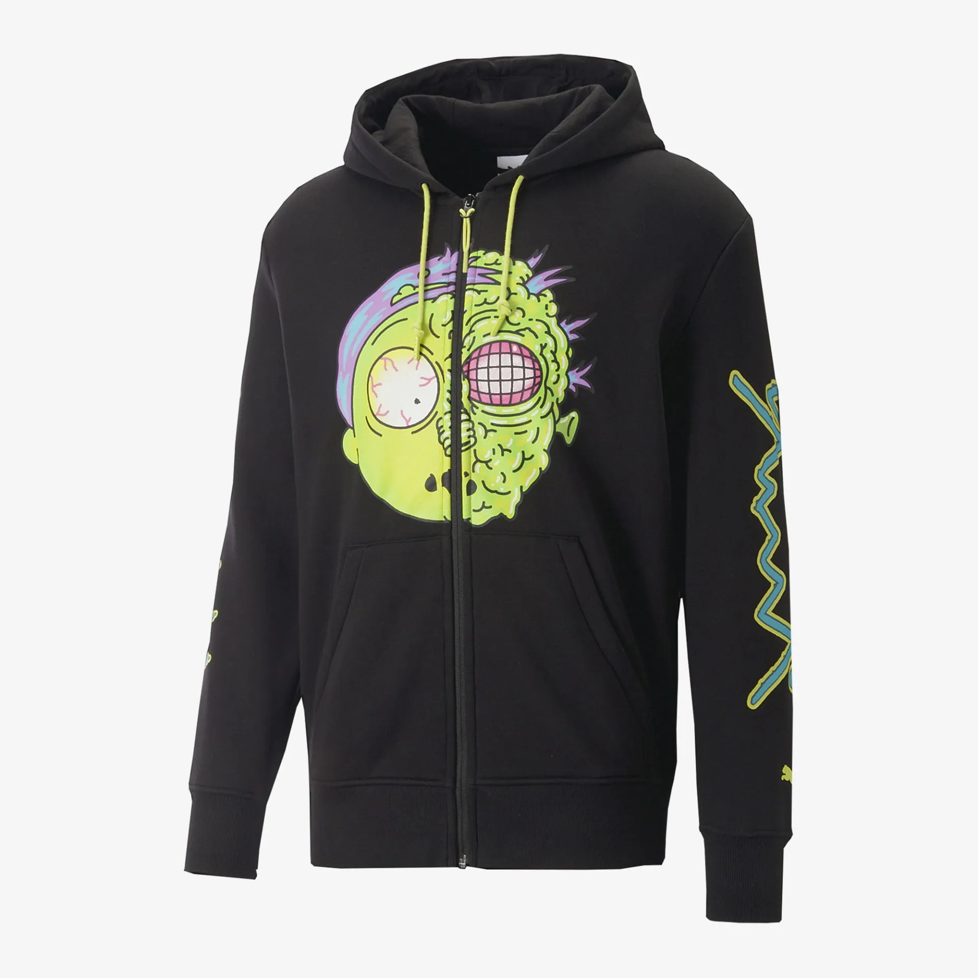 Puma | RICK AND MORTY PULLOVER  { BLACK