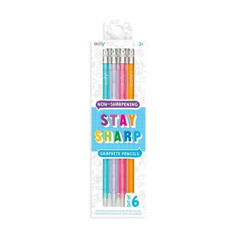 Rainbow Stay Sharp Pencils
