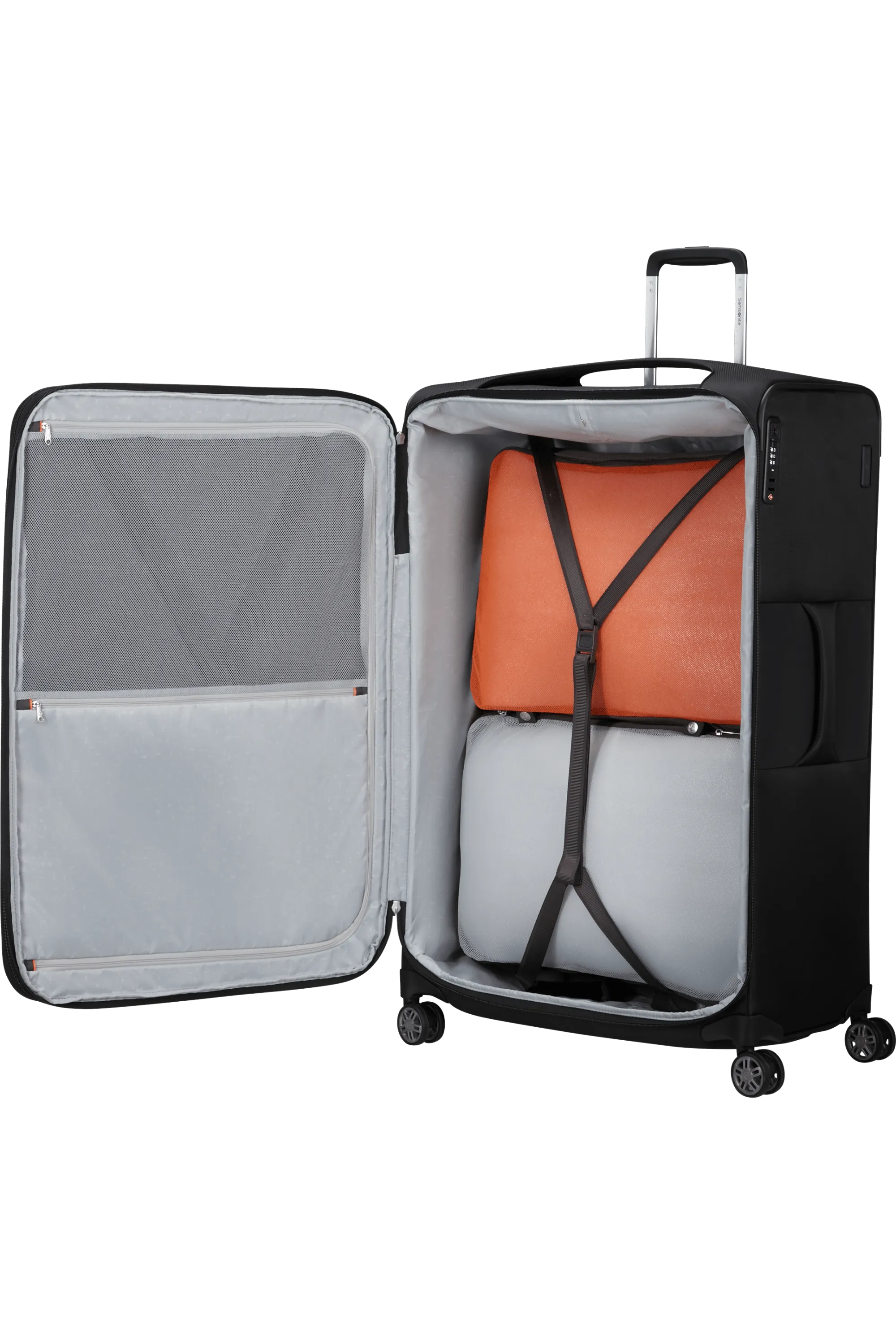 Re-Lite 83cm Spinner Expandable (4 wheels) - Black