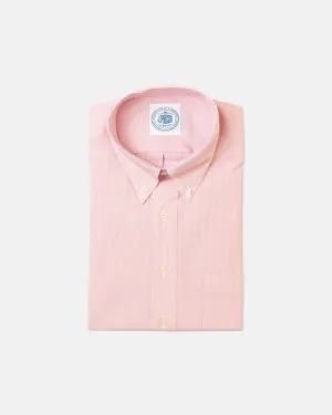 RED  PINSTRIPE DRESS SHIRT