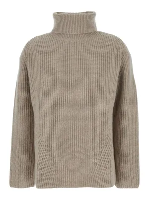 Relaxed-Fit Turtleneck Sweater