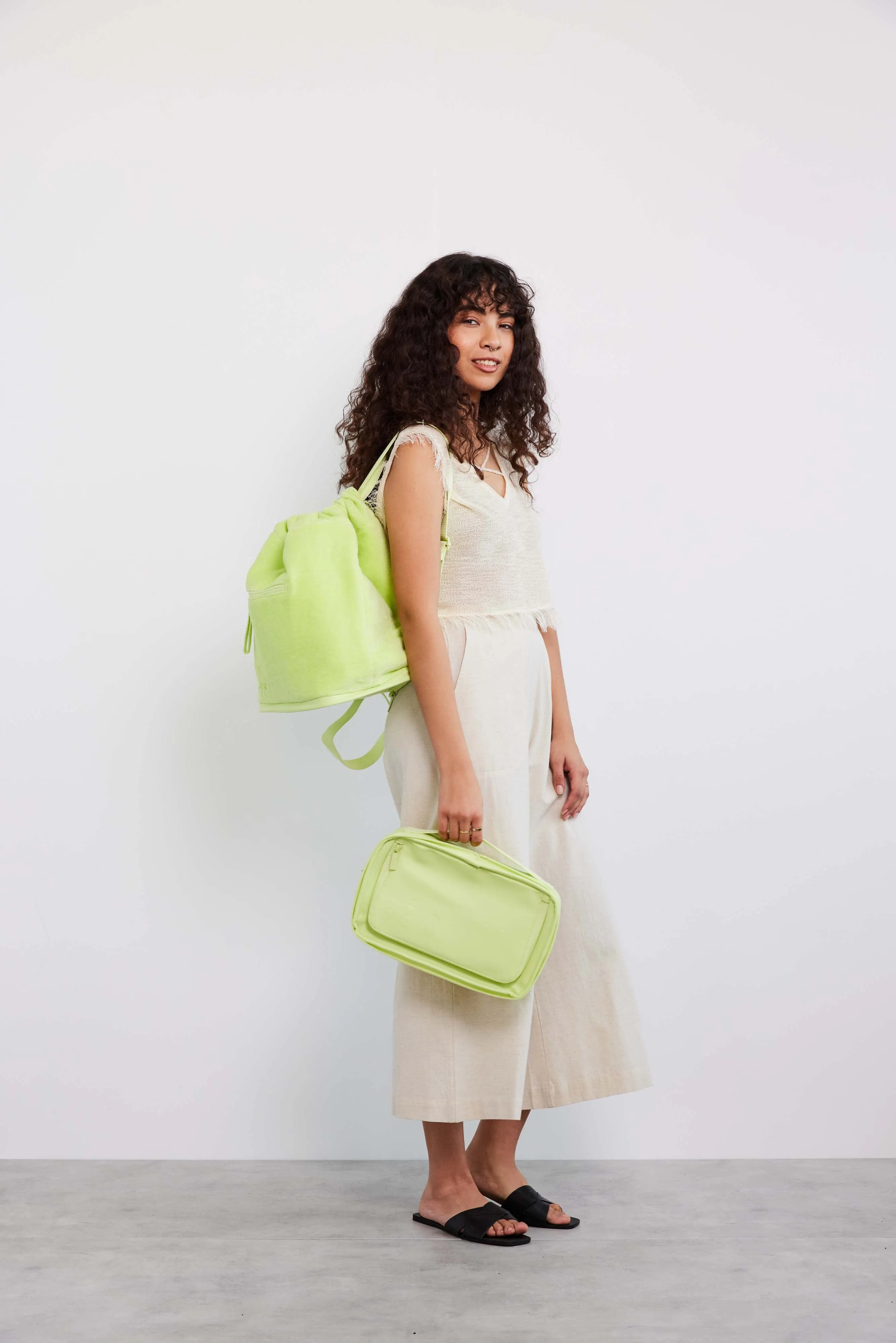 Resale The Terry Backpack Cooler in Citron
