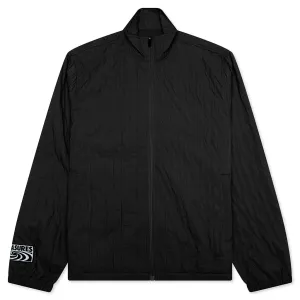 Rescue Pleated Track Jacket - Black