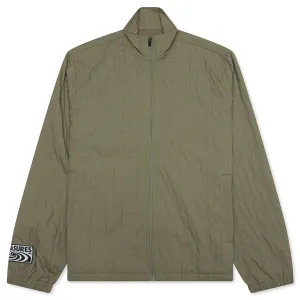 Rescue Pleated Track Jacket - Olive