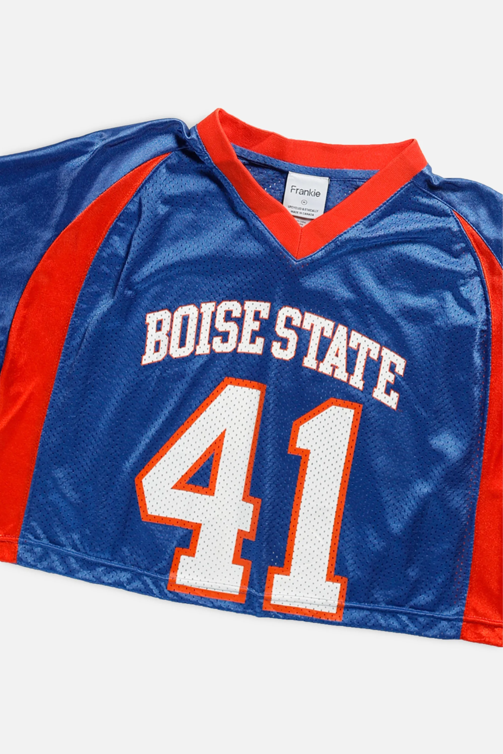 Rework Crop Boise State Broncos NCAA Jersey - M