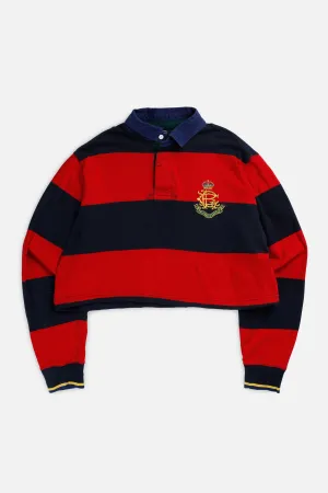 Rework Cropped Rugby Jersey - XXL