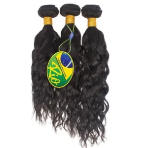 RIO 12A 100% Brazilian Remy Virgin Human Hair Bundle - Natural Wave (10-30)
