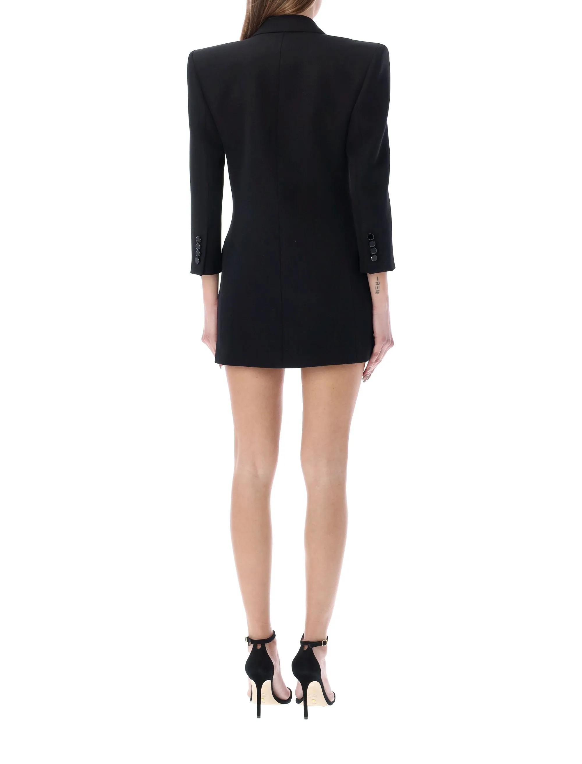 Saint Laurent Double-Breasted Tailored Blazer