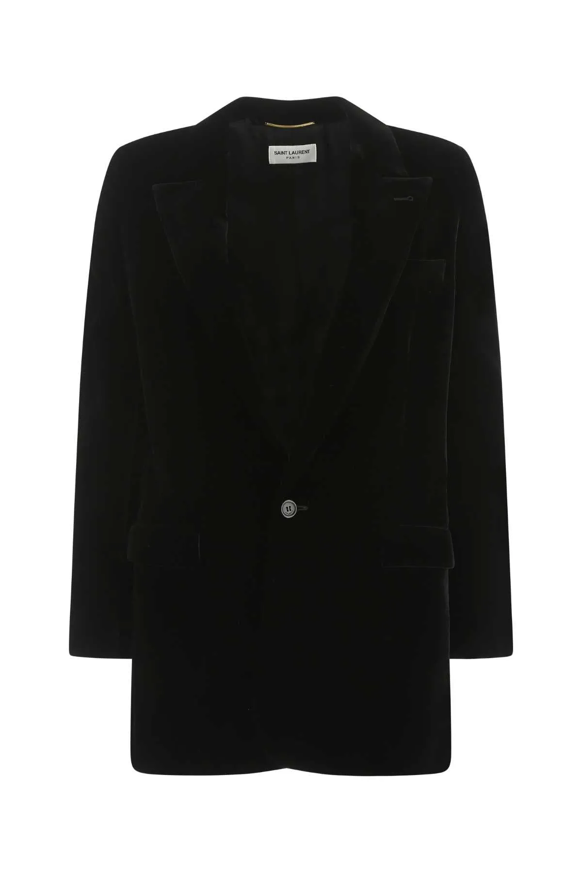Saint Laurent Single-Breasted Long-Sleeved Blazer