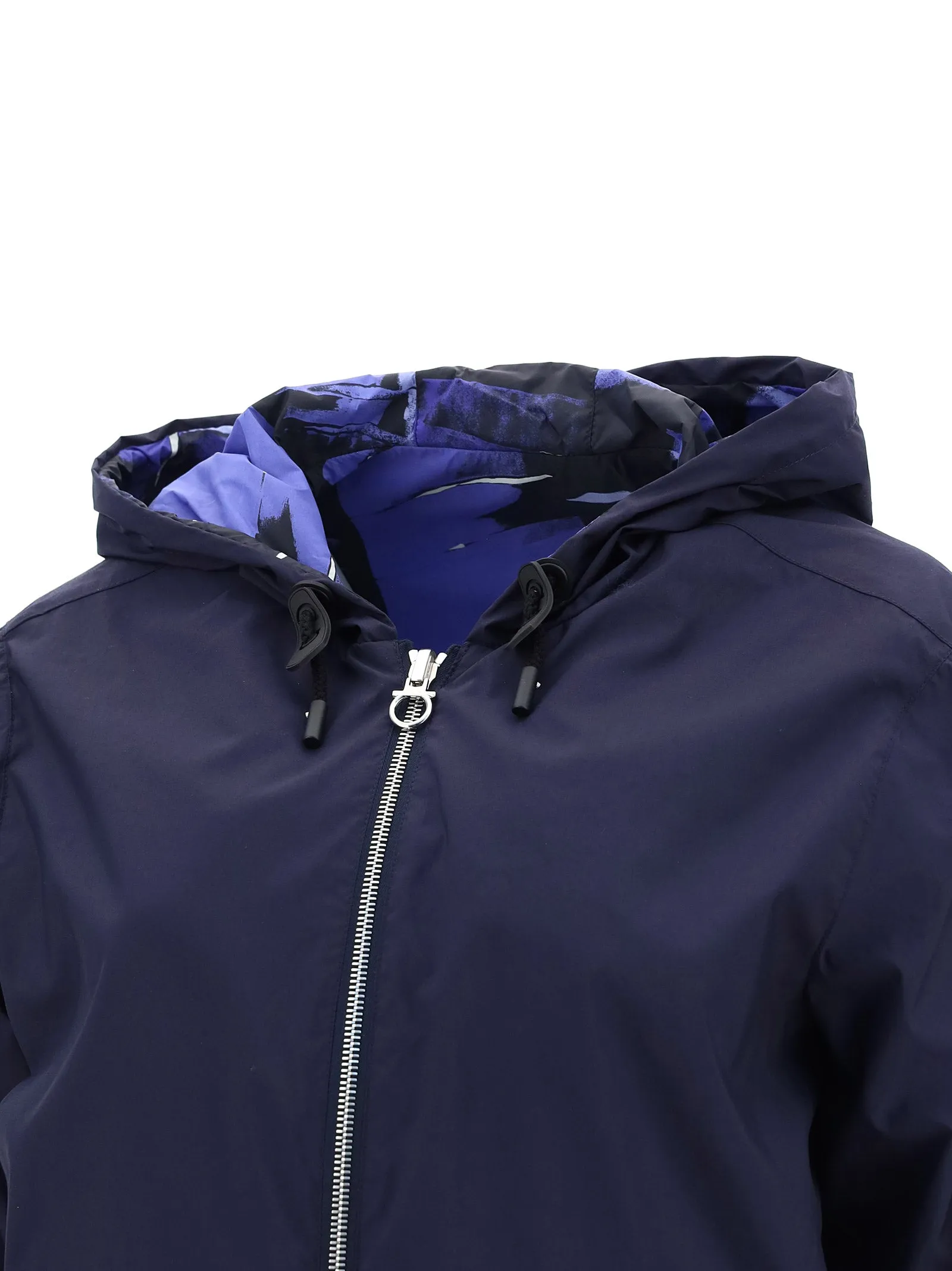 Salvatore Ferragamo Reversible Zipped Jacket