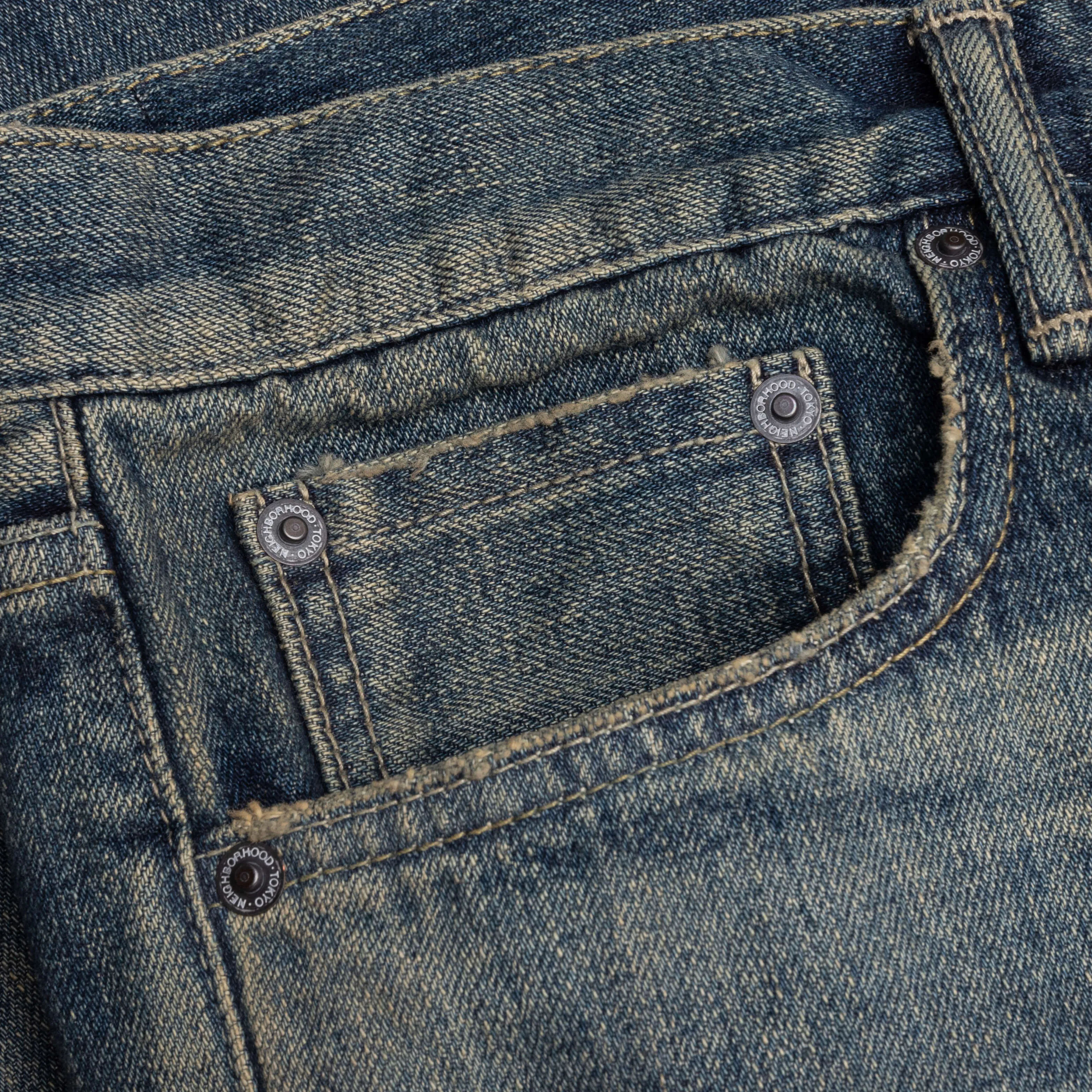 Savage Denim DP Basic Pants - Indigo