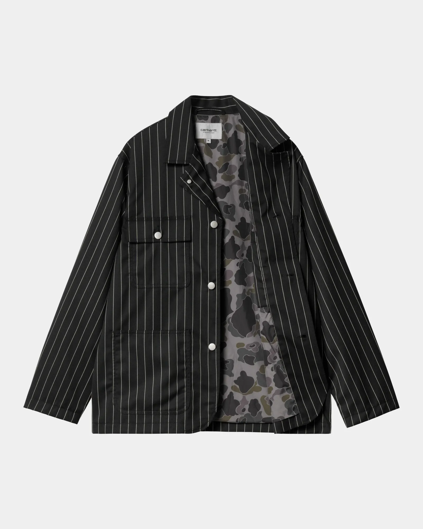 Seaton Blazer | Black / Wax Stripe