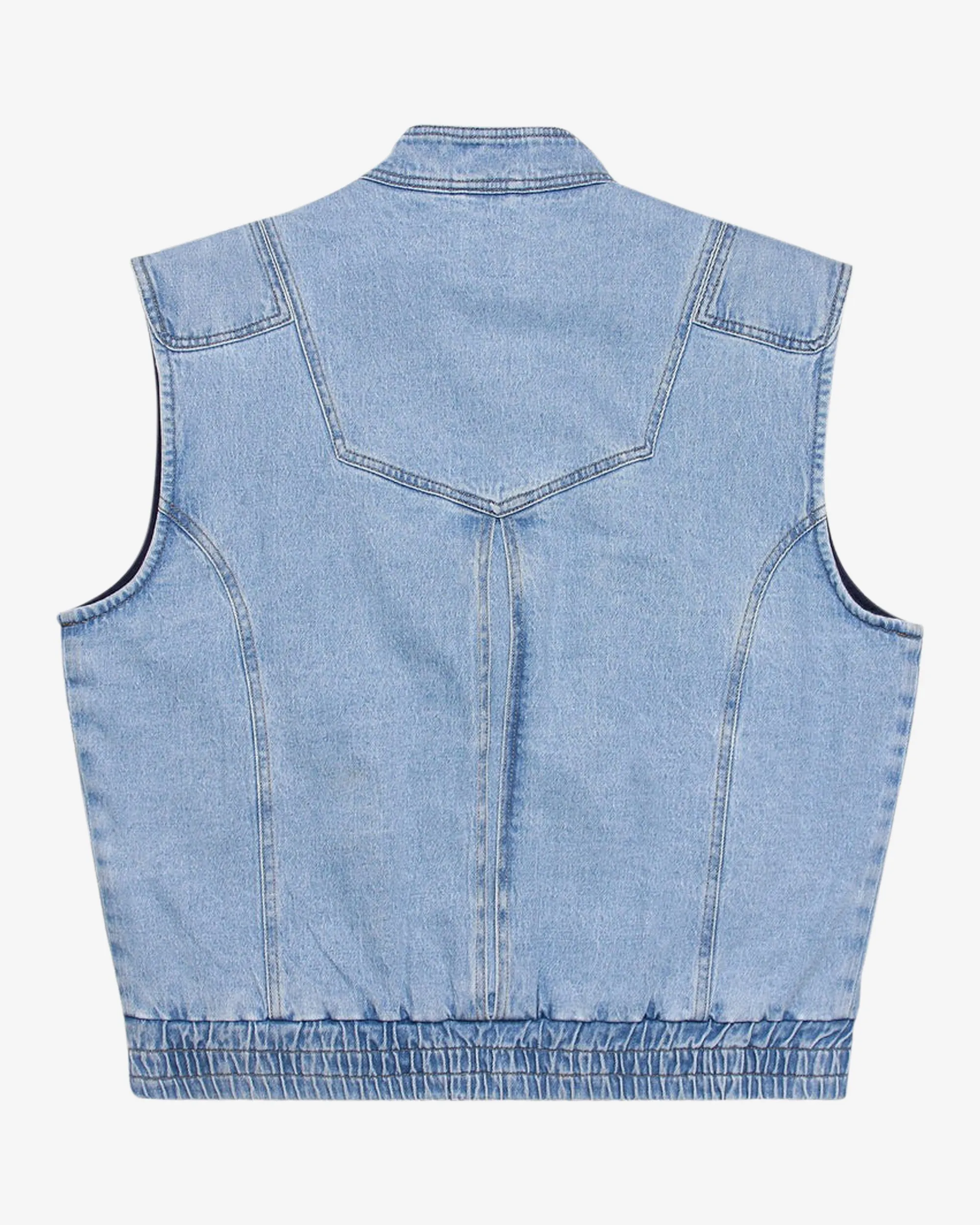 Seventy   Mochi Juno Sleeveless Jacket Dakota Vtg