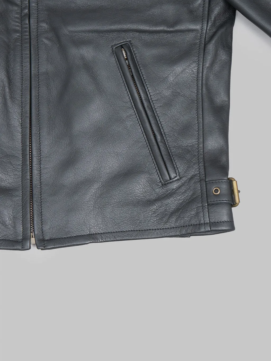Shangri-La Heritage Varenne Fur Collar Black Leather Jacket