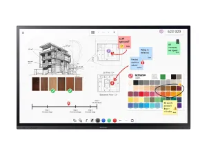 Sharp AQUOS BOARD PN-LA862 - 86 Diagonal Class (85.6" viewable) - PN-LC2 Series LED-backlit LCD display - education / business