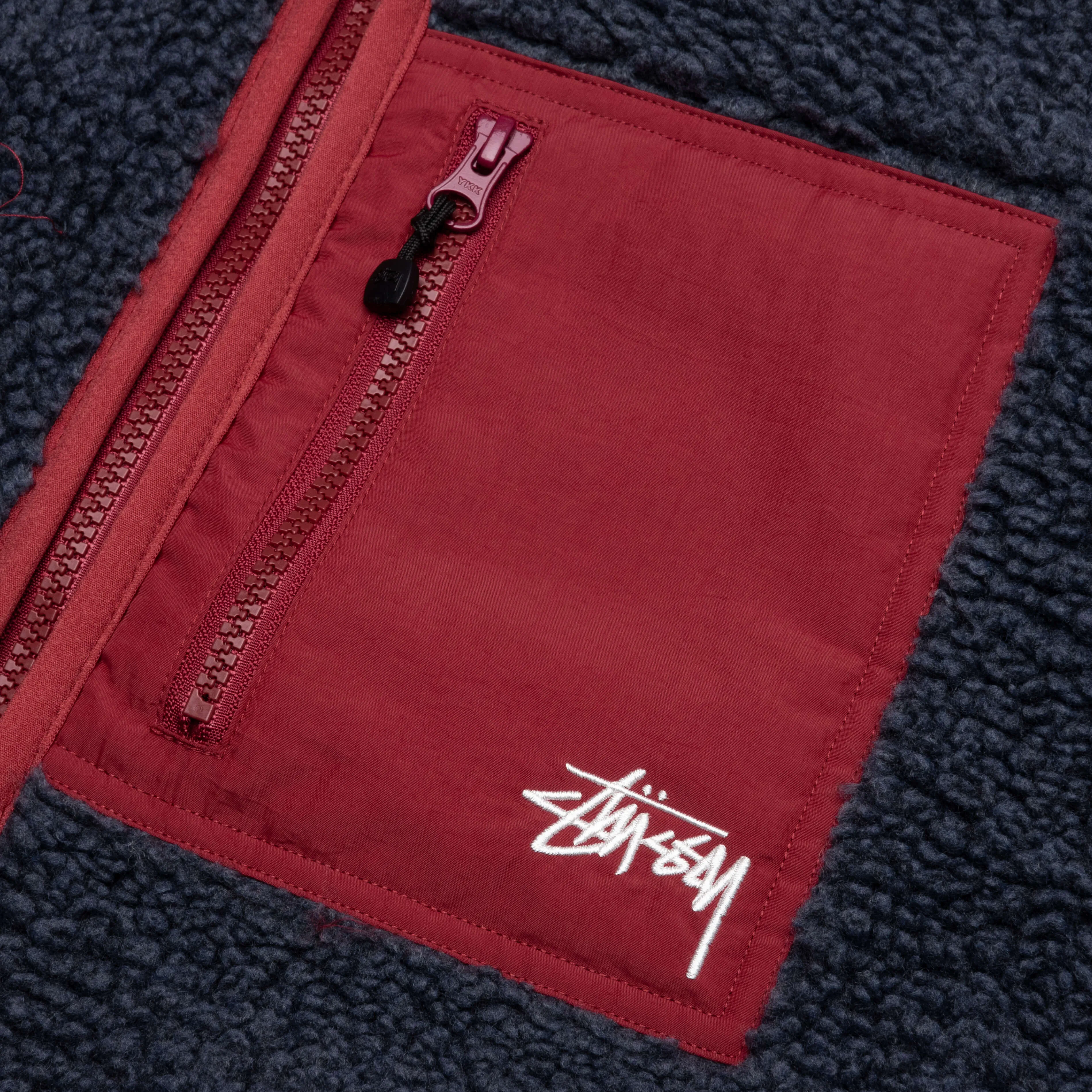 Sherpa Reversible Jacket - Smoke