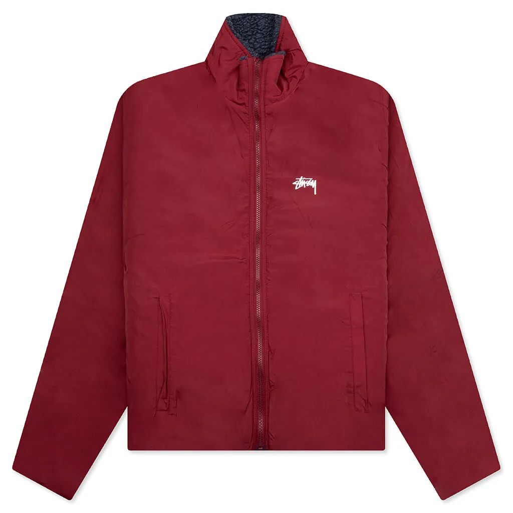 Sherpa Reversible Jacket - Smoke