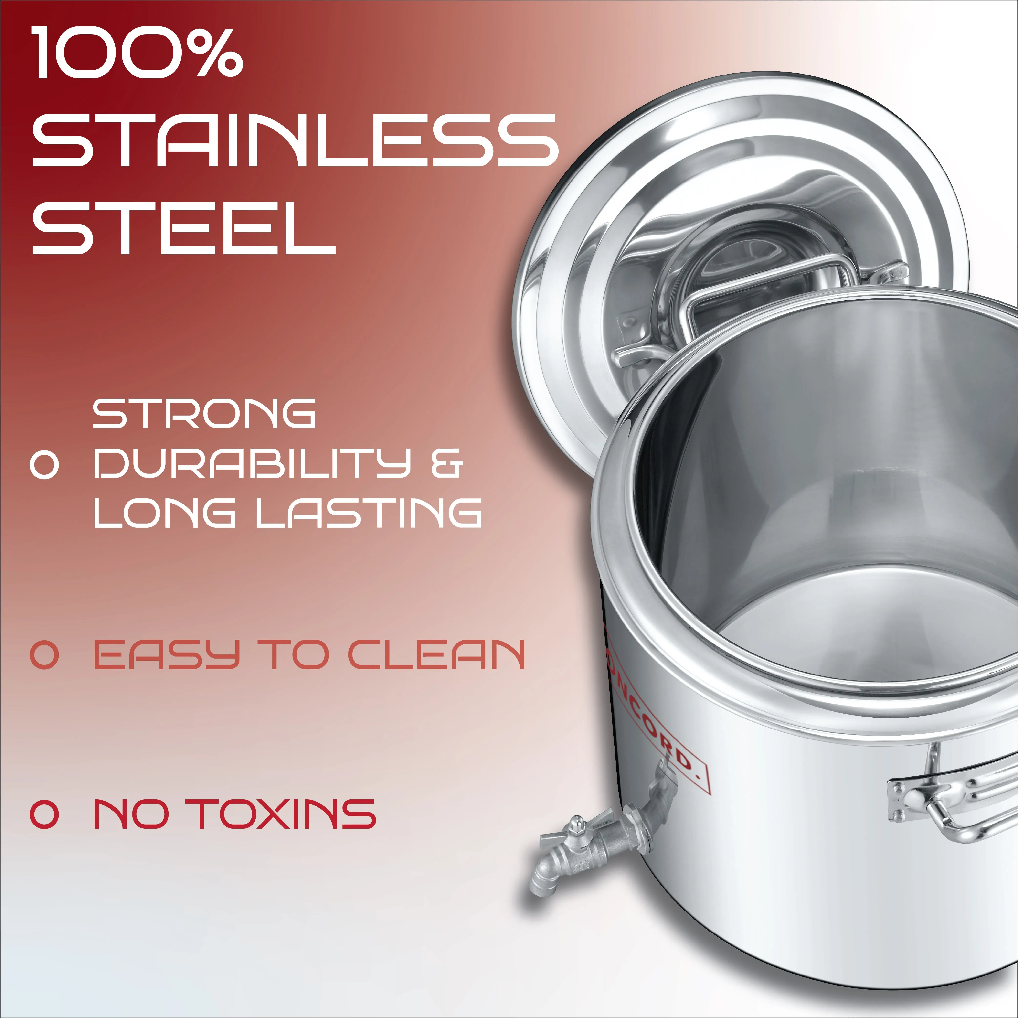 Stainless Steel S Series Insulated Double Wall Stock Pot