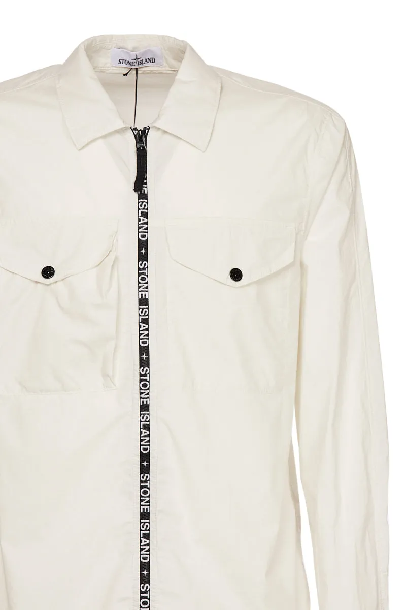 Stone Island Zipped Stretch Overshirt