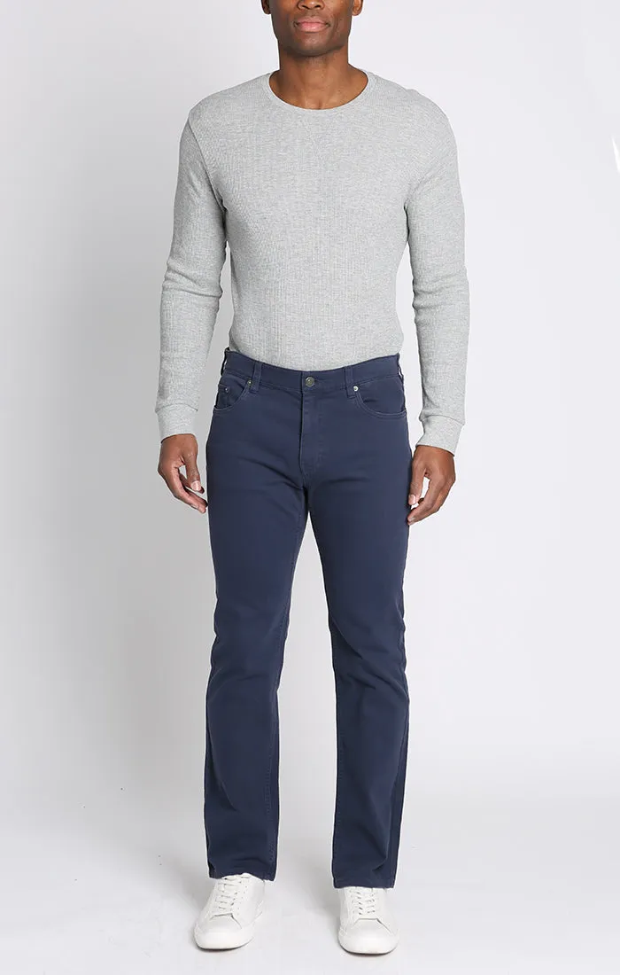 Straight Fit 5 Pocket Stretch Bull Denim Pant