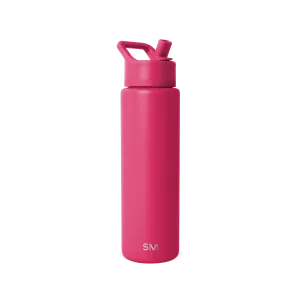 Summit Water Bottle with Straw Lid