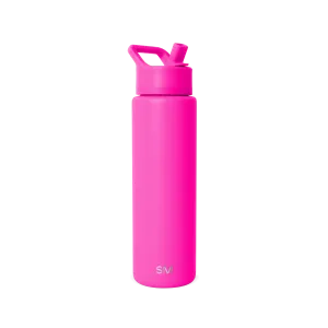 Summit Water Bottle with Straw Lid