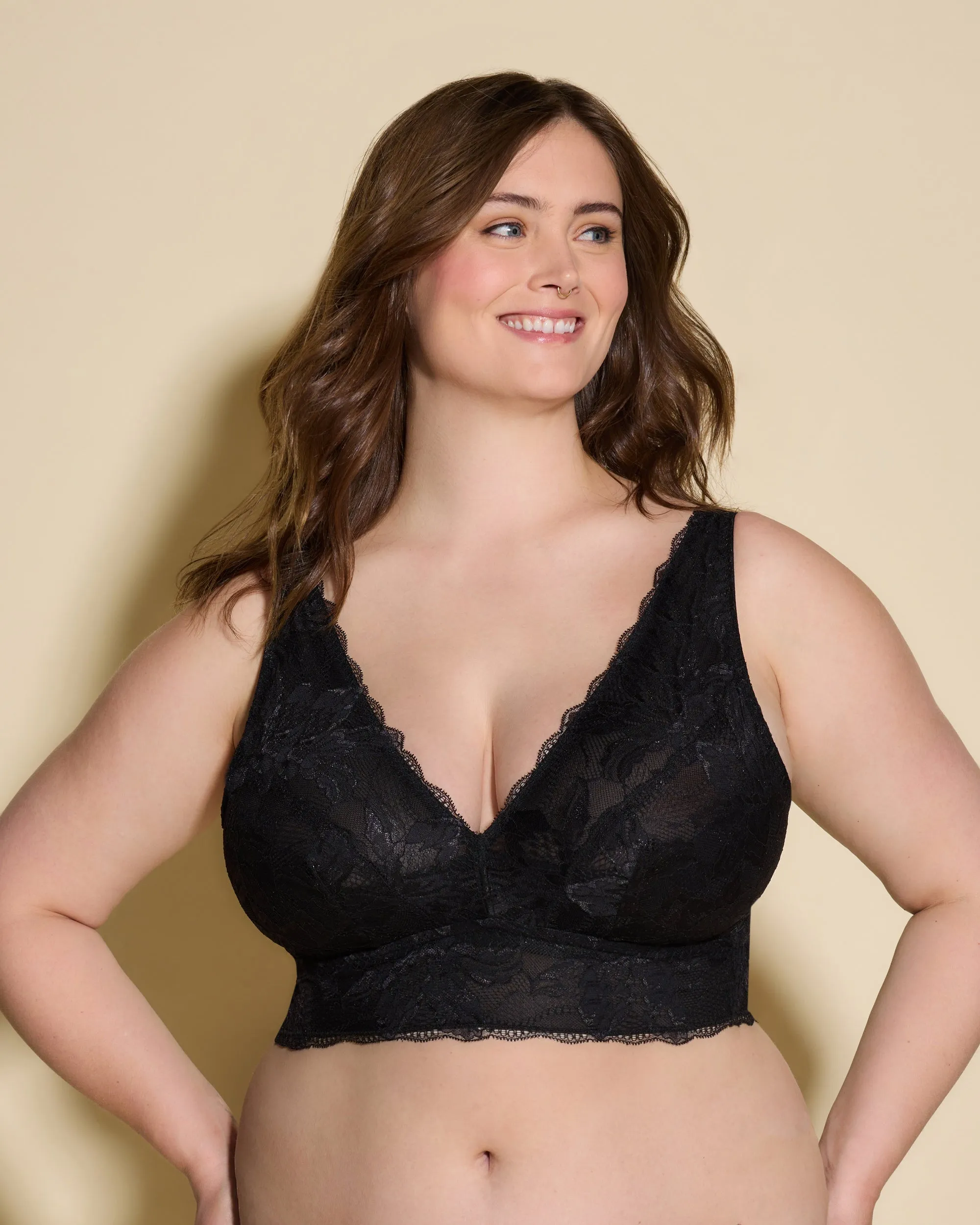 Super Curvy Longline Bralette