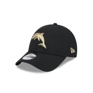 The Dolphins NRL Supporter Black Gold 9FORTY Snapback