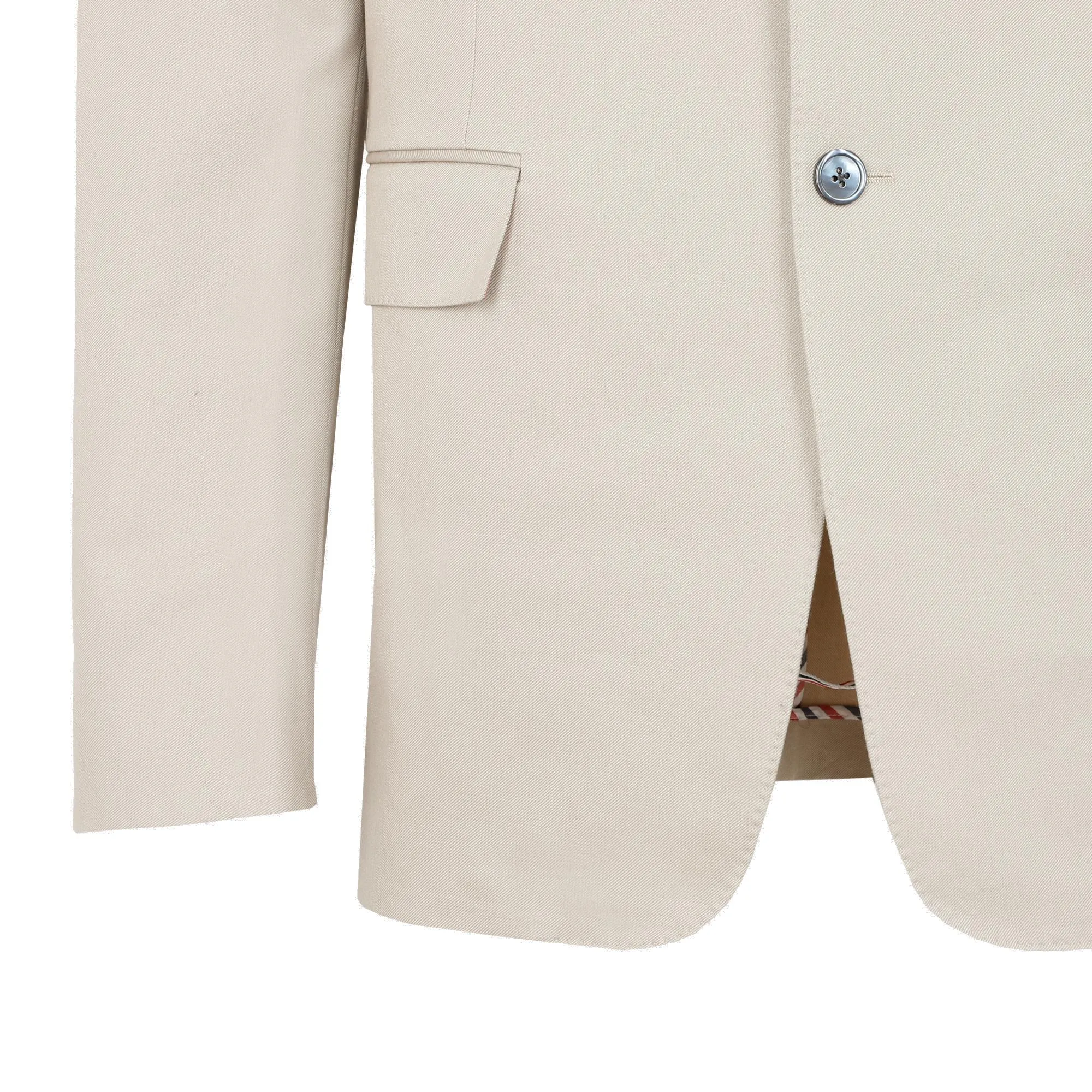 Thom Browne 4-Bar Single-Breasted Blazer