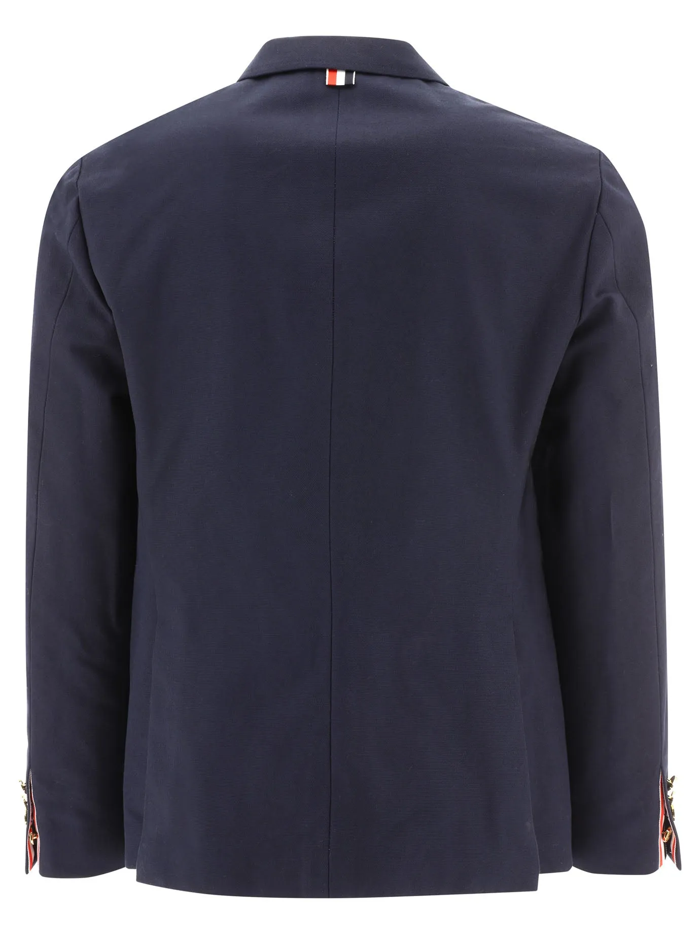 Thom Browne Single Breasted RWB Stripe Blazer
