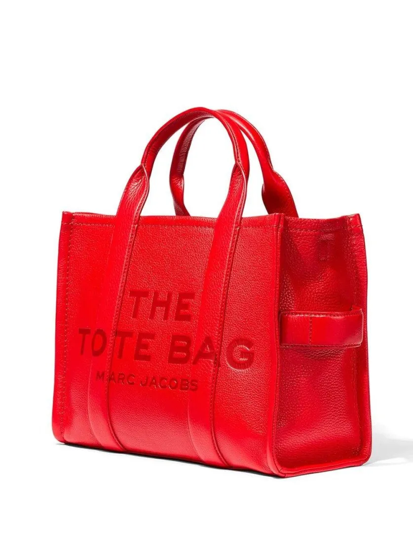 Tote Bag Medium' Red Bag With Logo