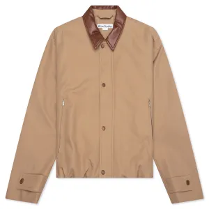 Twill Jacket - Khaki Beige