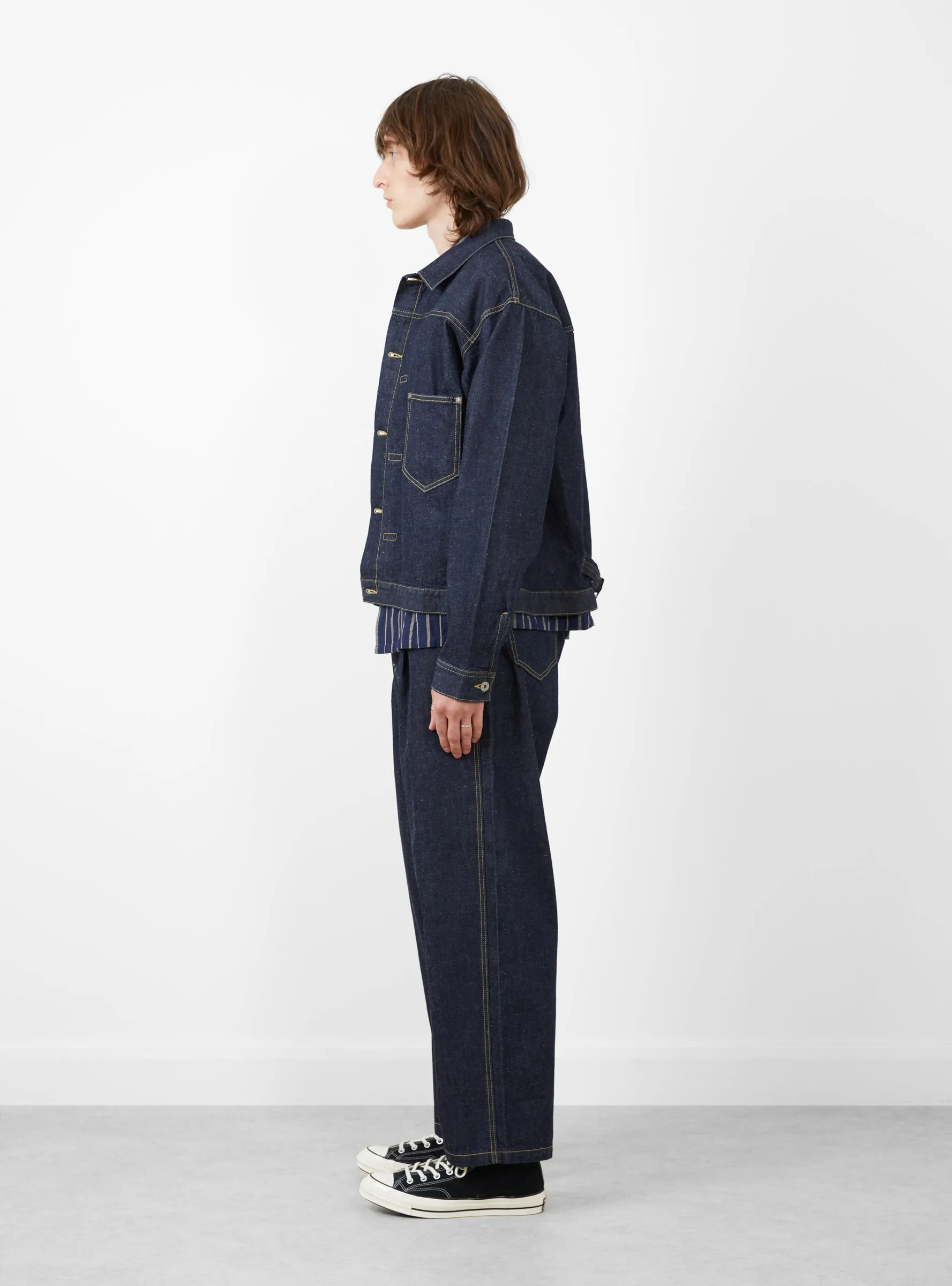 Type 1  Nep Denim Jacket Rinse