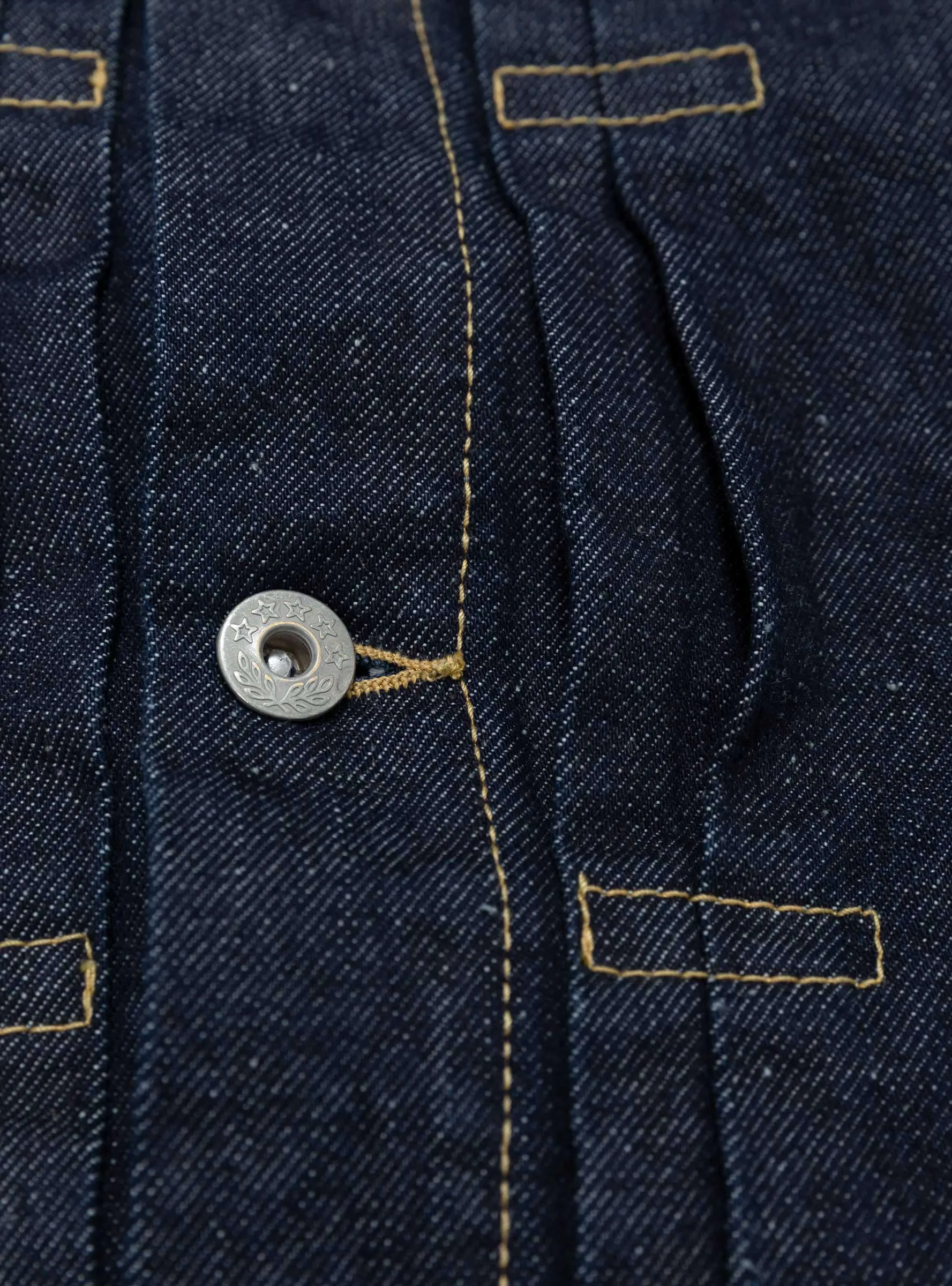 Type 1  Nep Denim Jacket Rinse