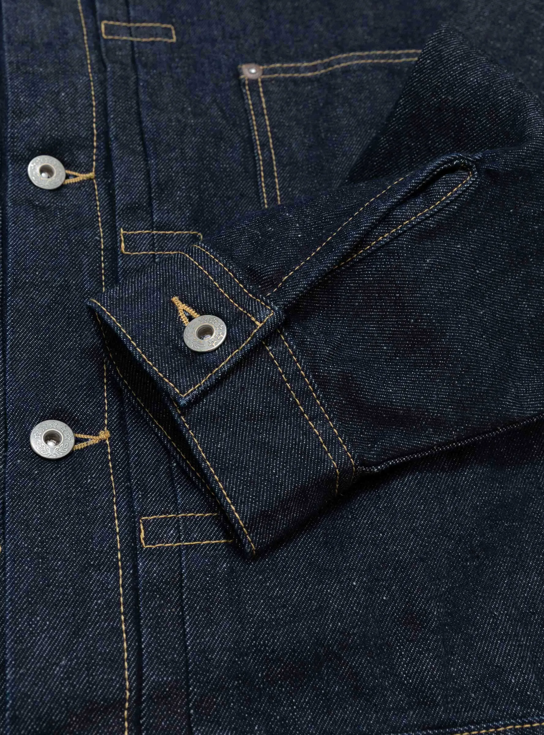 Type 1  Nep Denim Jacket Rinse