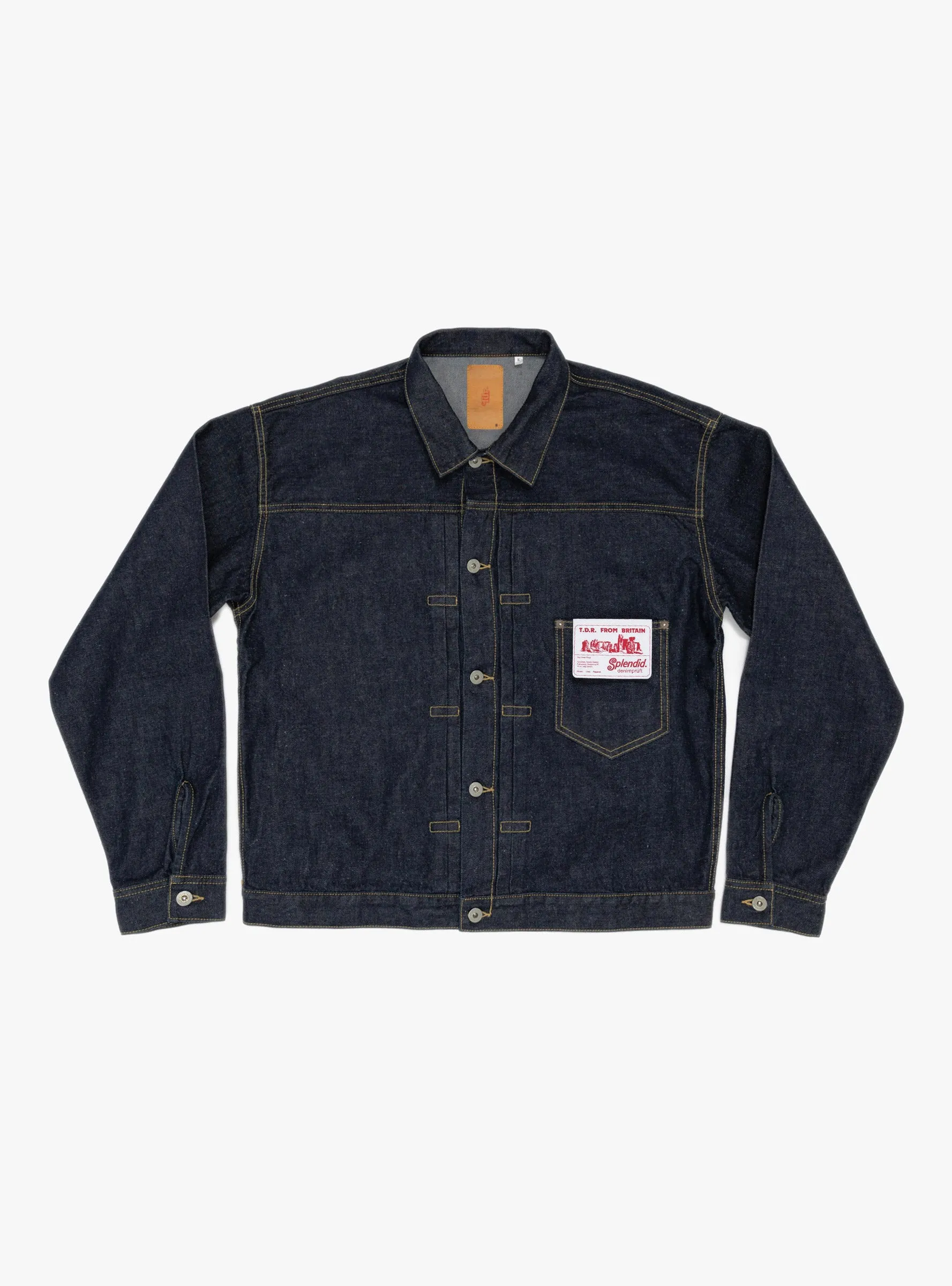 Type 1  Nep Denim Jacket Rinse
