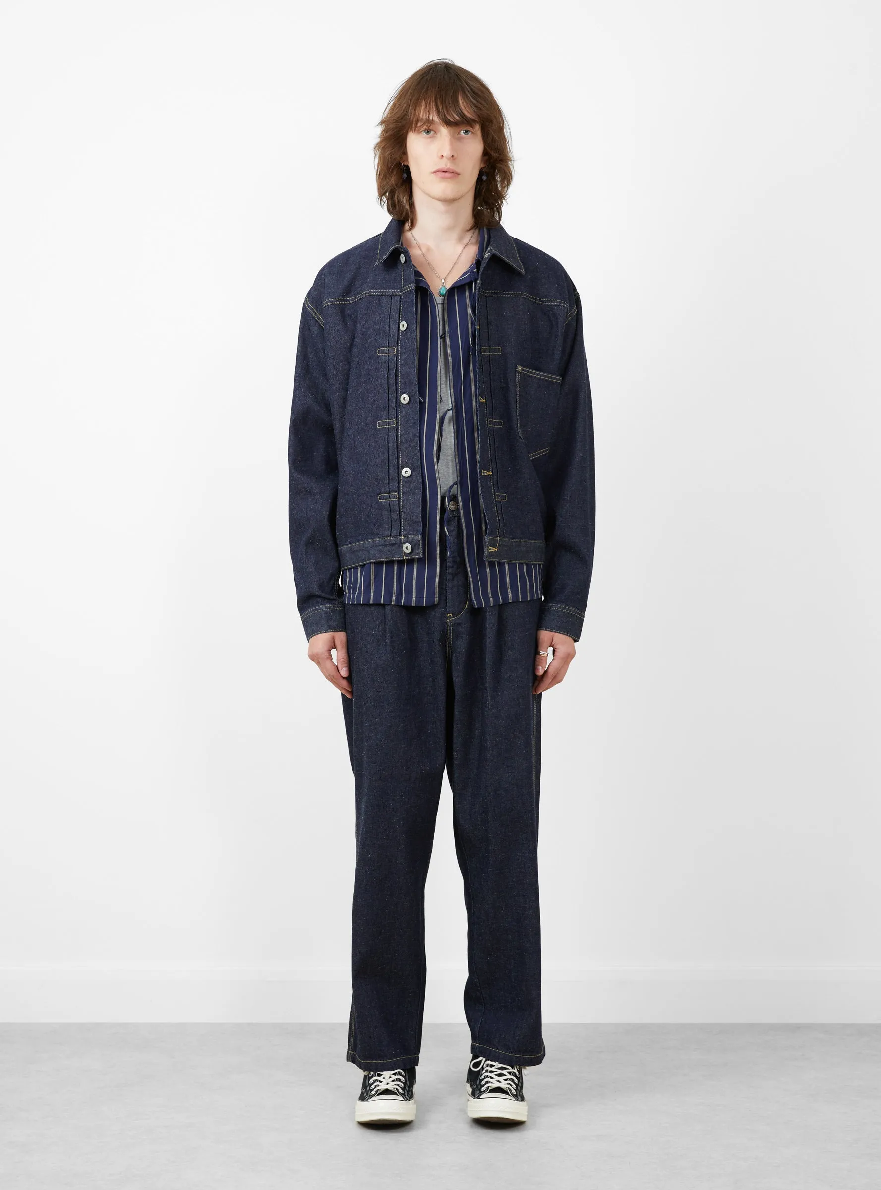 Type 1  Nep Denim Jacket Rinse