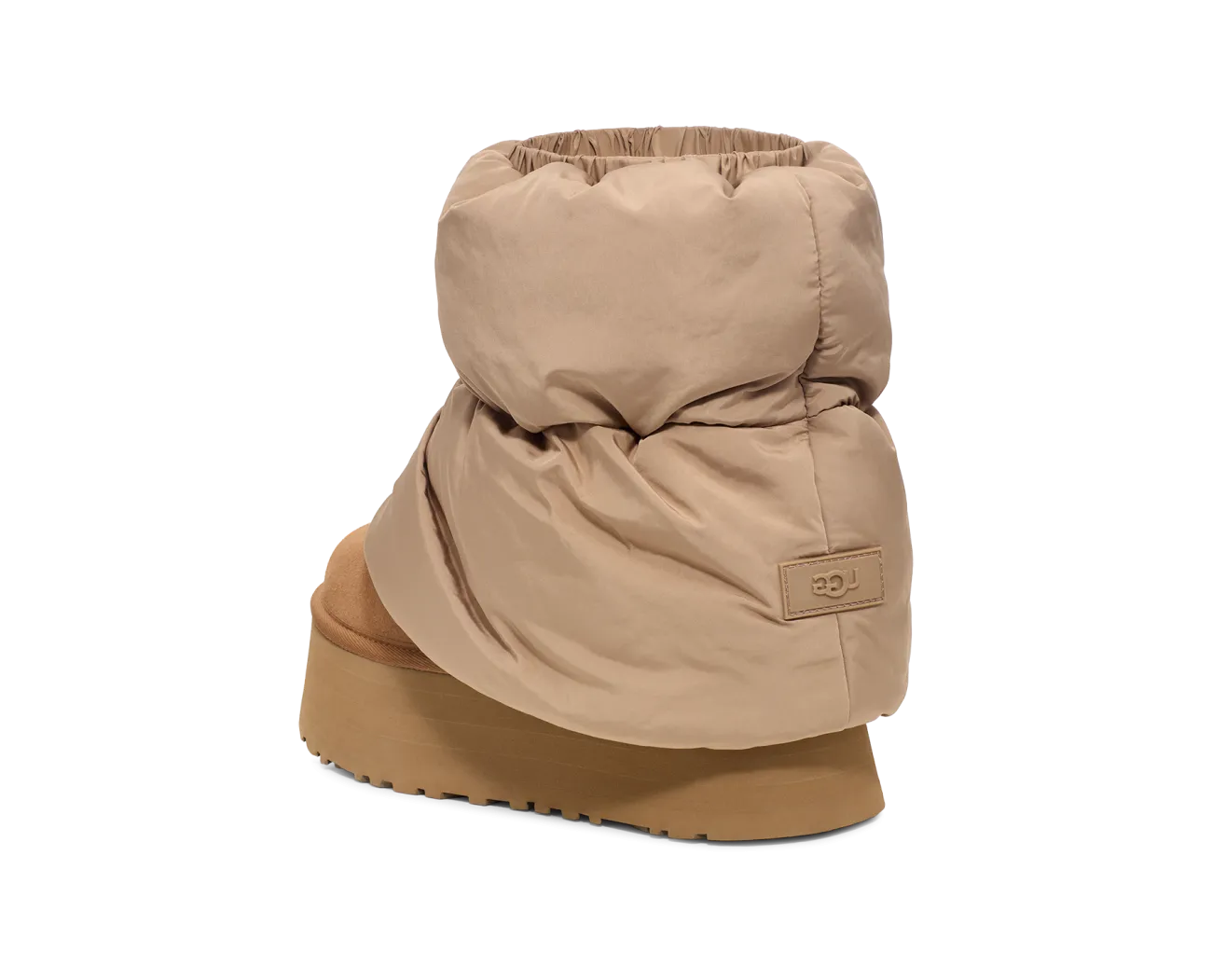 UGG Classic Mini Dipper Puffer Boot Amphora Chestnut