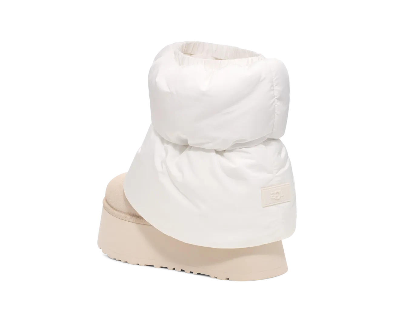 UGG Classic Mini Dipper Puffer Boot White Ceramic