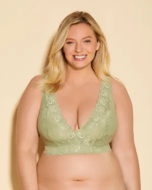 Ultra Curvy Plungie Longline Bralette