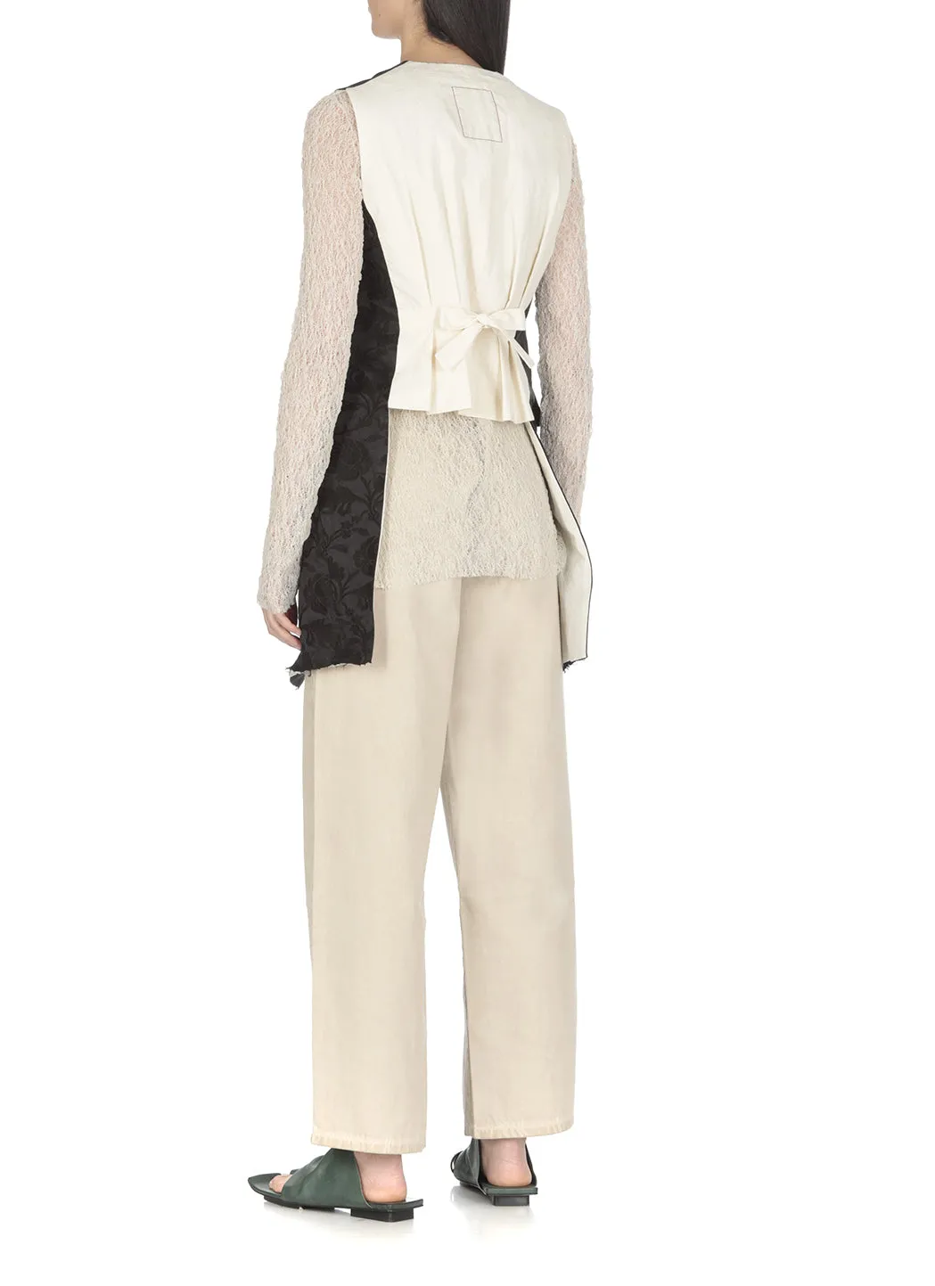 Uma Wang Cut-Out Sleeveless Gilet