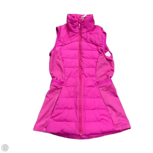 Vest Puffer & Quilted By Lululemon In Pink, Size: 0